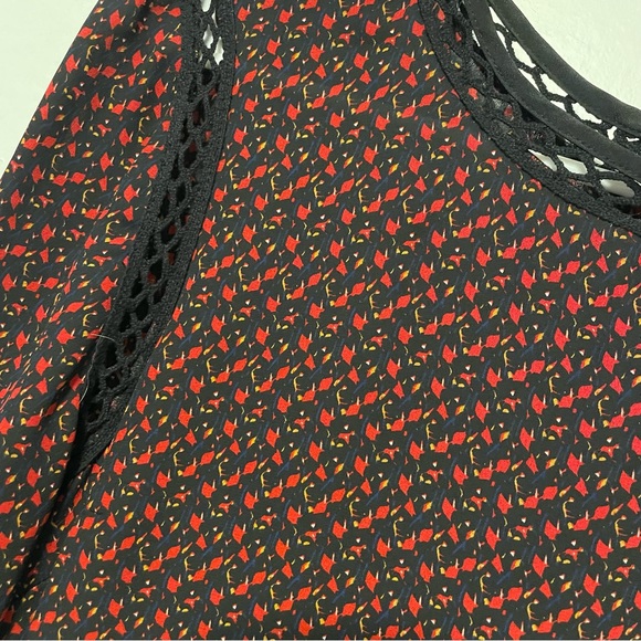 ✨ Last Chance Daniel Rainn Printed Blouse Size Small - Picture 2 of 5